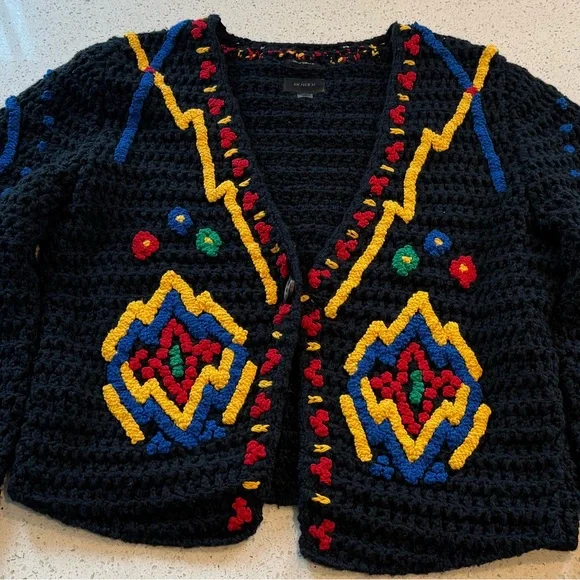 MOTHER Denim “In A Puff” Cardigan in Diamond In The Rough - Picture 10 of 15